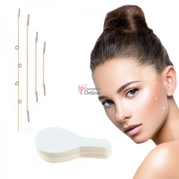 Plasturi pentru lifting instant Transparenti, pentru fata, Cod LF007 Set 20 bucati + 10 Cadou